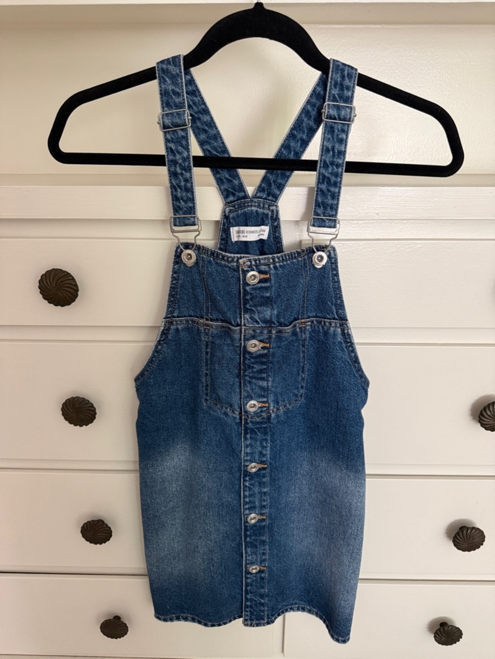 ZARA kids denim jean dress like new 13-14